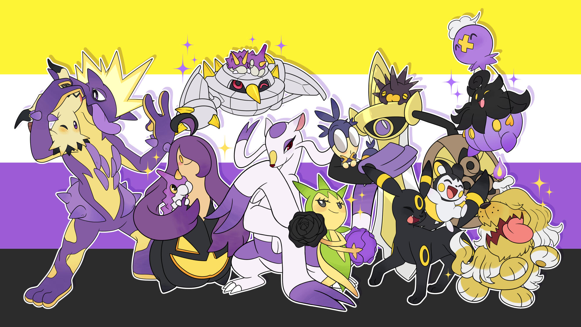 Bandeira Não-Binário