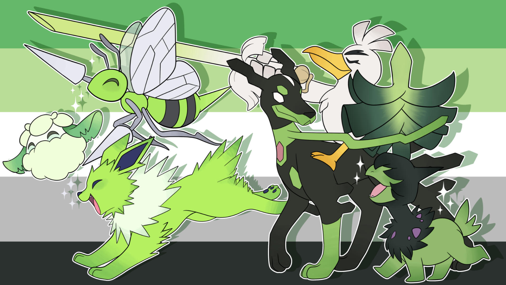 Bandeira Arromantica